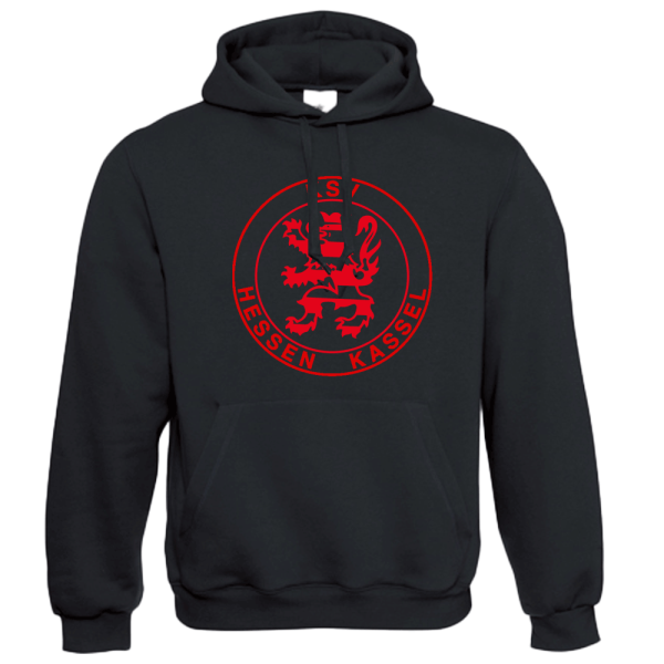 KSV Hoodie Logo rot Erw. XXL