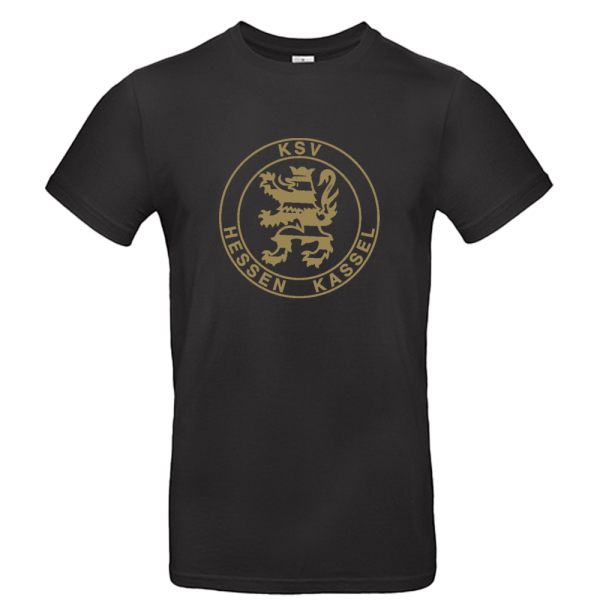 KSV T-Shirt Logo gold Erw. XL