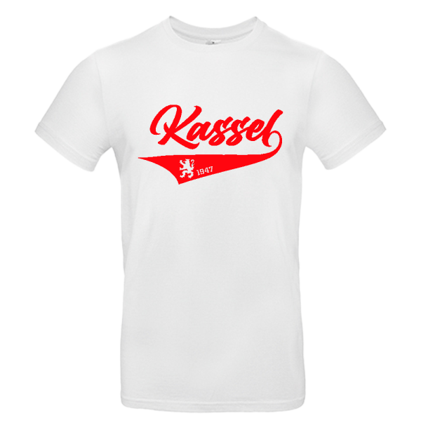 KSV T-Shirt College weiß Logo rot Erw. XL