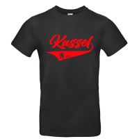 KSV T-Shirt College schwarz Logo rot Erw.