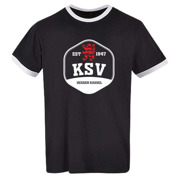 KSV T-Shirt Retro schwarz Erw.