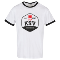 KSV T-Shirt Retro weiß Erw.