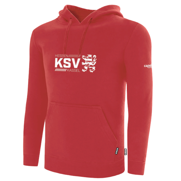 KSV Hoodie Capelli rot Erw.