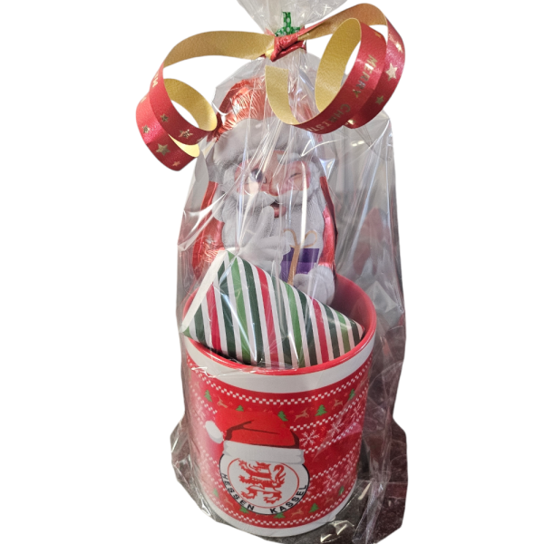 KSV X-Mas Tasse Paket mit Schoko-Weihnachtsmann