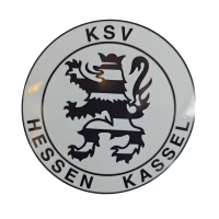 KSV Aufkleber Logo schwarz (Durchmesser 10 cm)