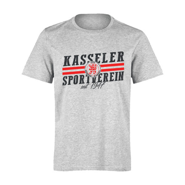 KSV T-Shirt Kasseler Sportverein - grau