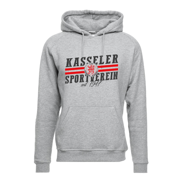 KSV Hoodie Kasseler Sportverein grau