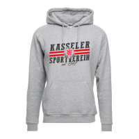 KSV Hoodie Kasseler Sportverein grau