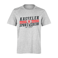 KSV T-Shirt Kasseler Sportverein - grau - S