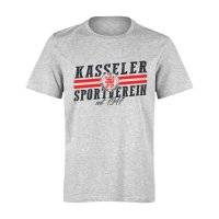 KSV T-Shirt Kasseler Sportverein - grau XXL