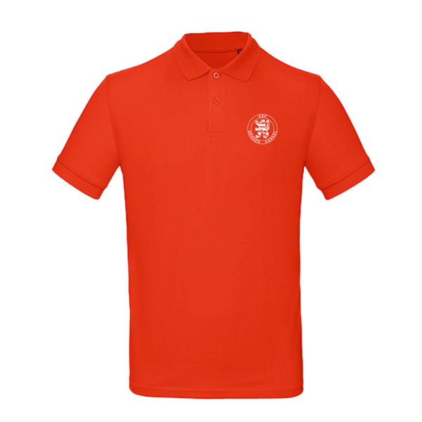 KSV Poloshirt Logo rot L